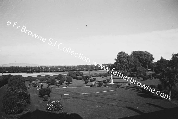 ST JOHN OF GOD HOSPITAL  GARDEN FROM FIRST FLOOR